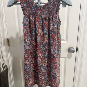 Copper Key Floral Mini Dress